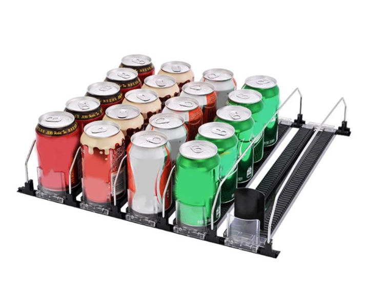 Drink Pusher Shelf Organizer