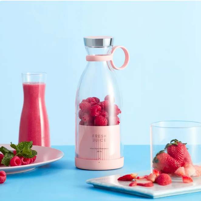 Electric Orange Juicer Bottle