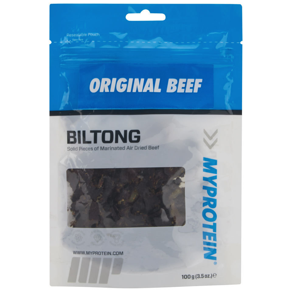 Cecina Deshidratada Biltong - 100g - Bolsita - Sazonado con Pimienta Cecina Deshidratada Biltong - 100g - Bolsita - Sazonado con Pimienta