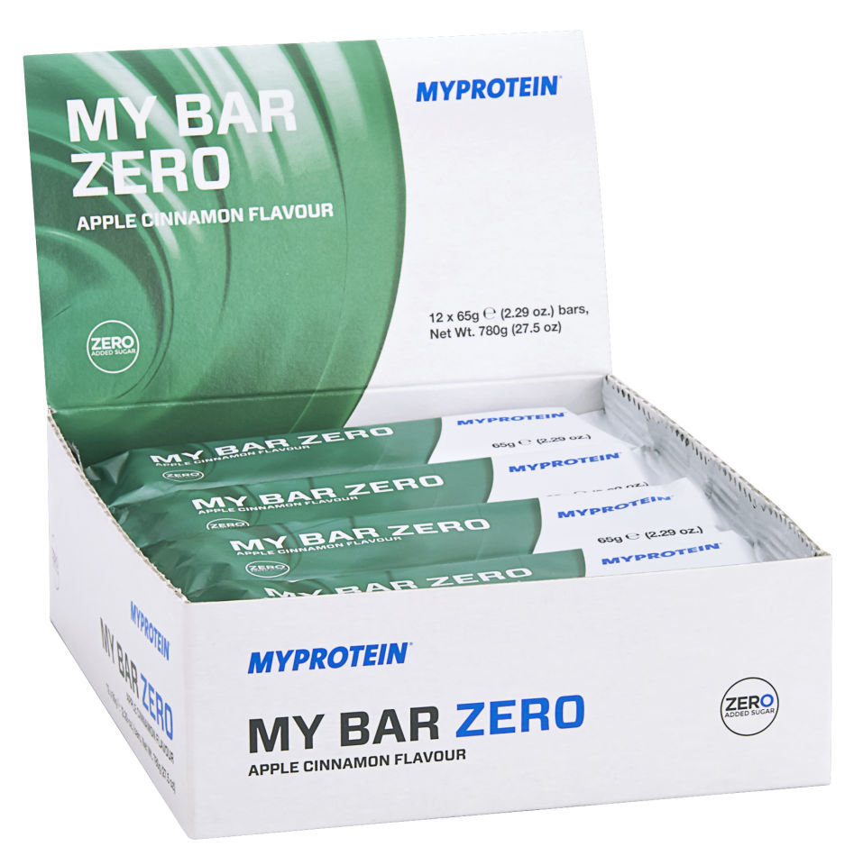 MyBar Zero - 12 x 65g - 12 x 65g - Caja - manzana y canela MyBar Zero - 12 x 65g - 12 x 65g - Caja - manzana y canela