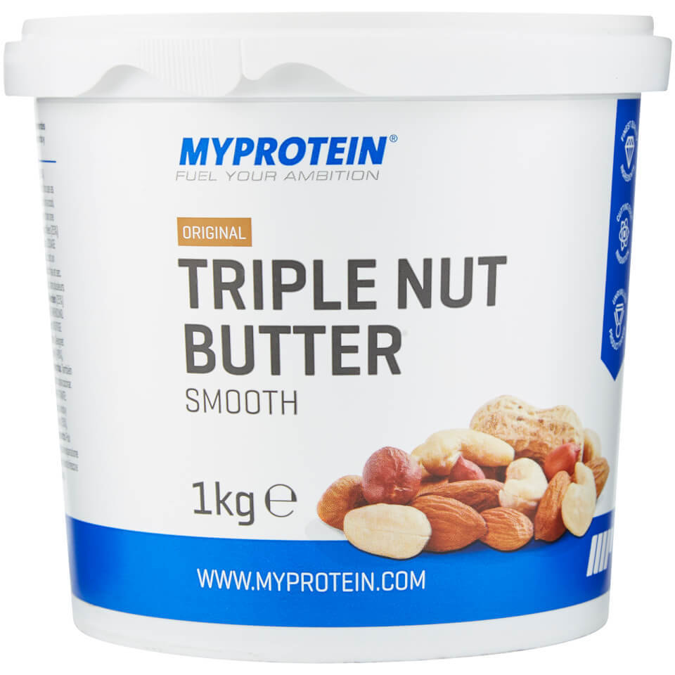 Mantequilla de Mezcla de Frutos Secos Myprotein - 1kg - Bote - Sin sabor Mantequilla de Mezcla de Frutos Secos Myprotein - 1kg - Bote - Sin sabor