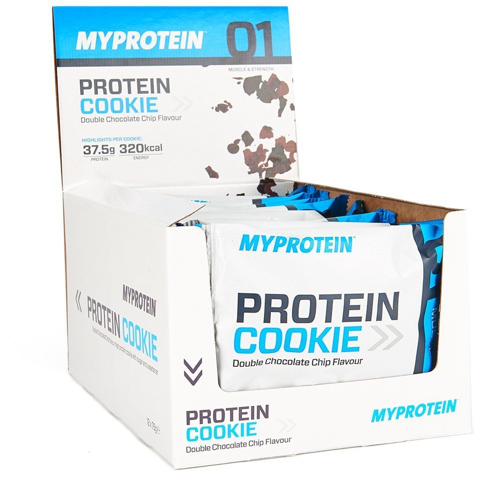 Galleta Cookie Rica en Proteinas - 12 x 75g - Caja - Cookies & Cream Galleta Cookie Rica en Proteinas - 12 x 75g - Caja - Cookies & Cream