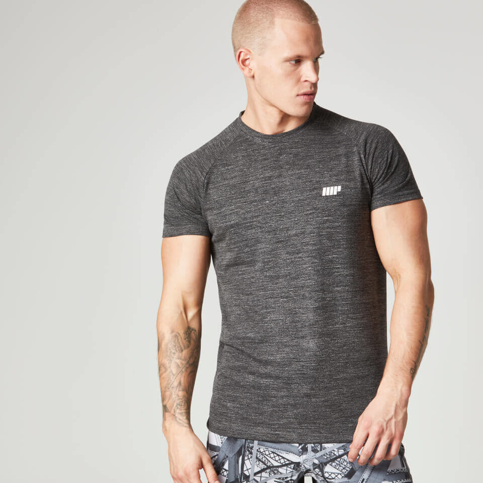 Top de Rendimiento de Manga Corta - XXL - Gris Top de Rendimiento de Manga Corta - XXL - Gris