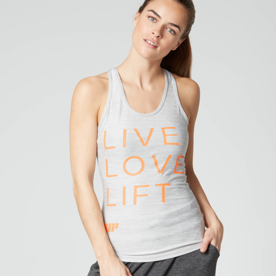 Camiseta Performance con Eslogan Myprotein para Mujer - Gris - UK 6 - Gris Camiseta Performance con Eslogan Myprotein para Mujer - Gris - UK 6 - Gris