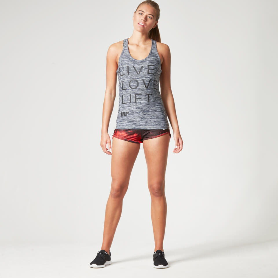 Camiseta Performance con Eslogan Myprotein para Mujer - Negra - UK 6 - Negro Camiseta Performance con Eslogan Myprotein para Mujer - Negra - UK 6 - Negro