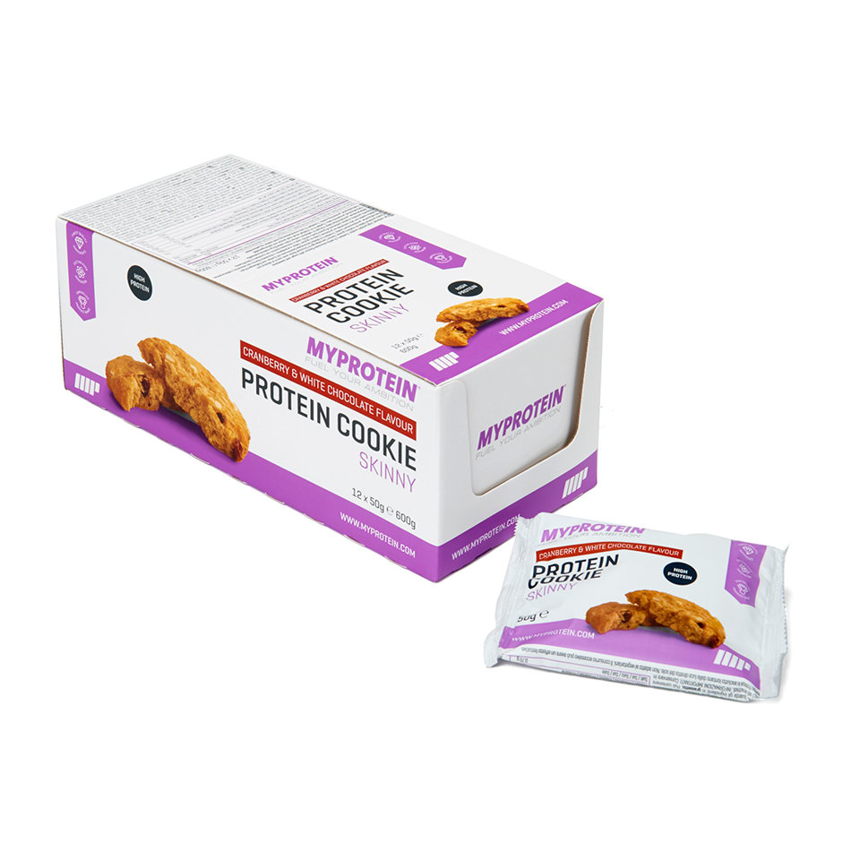 Skinny Cookie - 12 x 50g - Caja - Dark Chocolate and Berry Skinny Cookie - 12 x 50g - Caja - Dark Chocolate and Berry