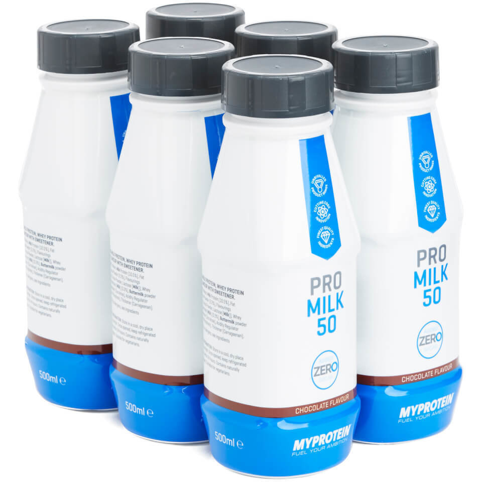 Pro Milk 50 Zero - 6 x 500ml - Caja - Fresa Pro Milk 50 Zero - 6 x 500ml - Caja - Fresa