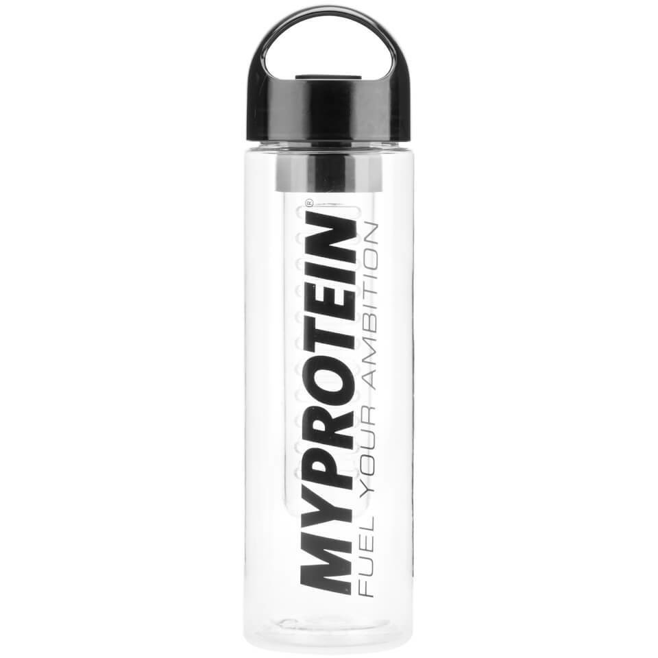 Botella con Infusor de Frutas Myprotein - Negro Botella con Infusor de Frutas Myprotein - Negro