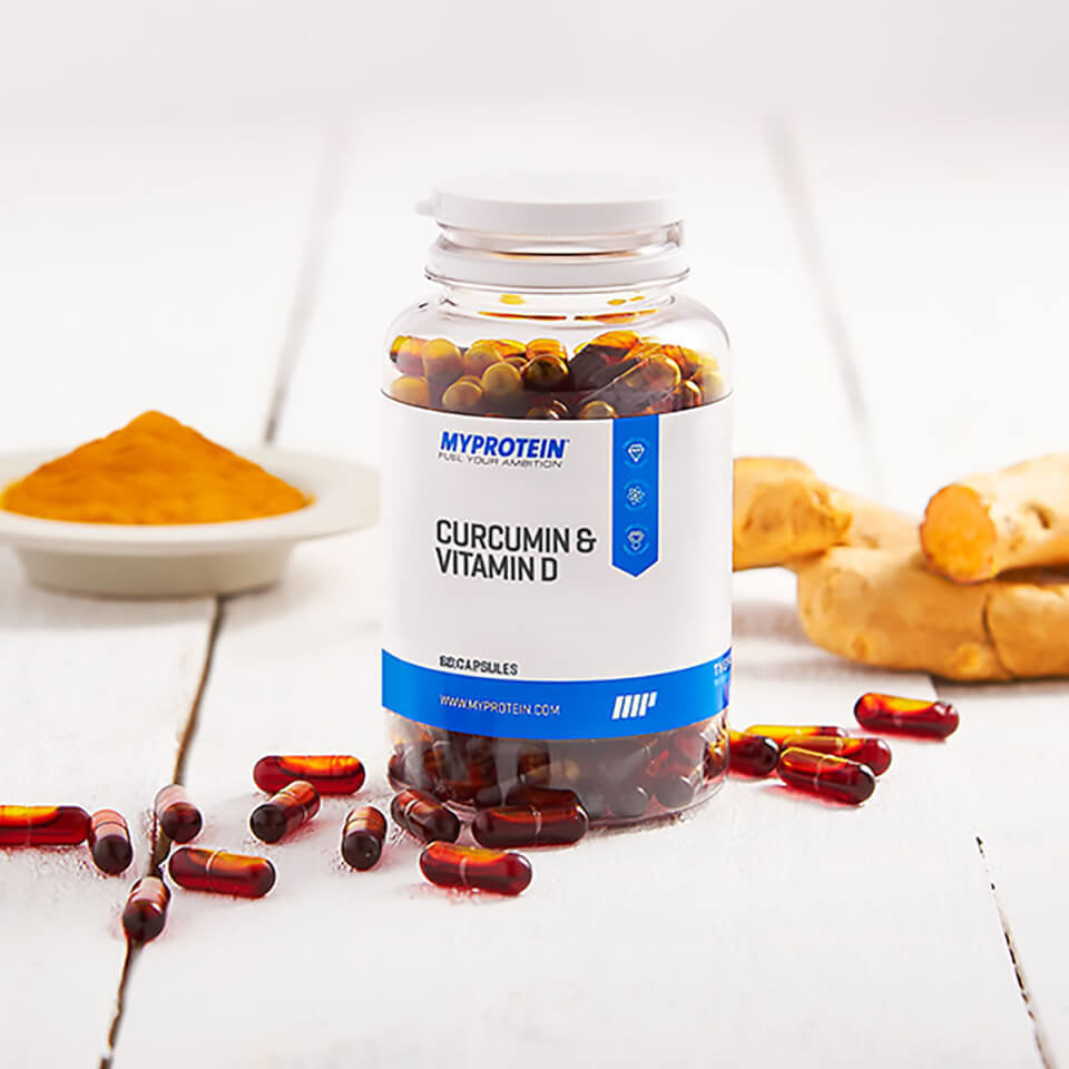 Curcumina y Vitamina D C�psulas - 180C�psulas - Tarro Curcumina y Vitamina D C�psulas - 180C�psulas - Tarro