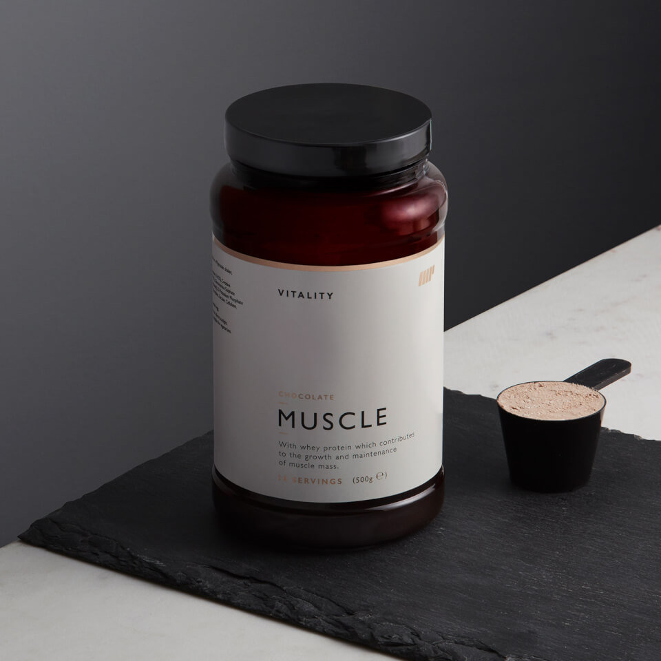 Vitality Musculos - 500g - Bote - Fresa Vitality Musculos - 500g - Bote - Fresa