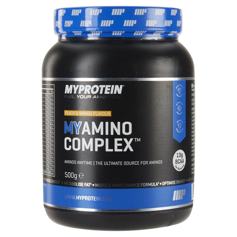 MYAMINO COMPLEX� (Muestra) - 30g - Bolsa - Melocoton y Mango MYAMINO COMPLEX� (Muestra) - 30g - Bolsa - Melocoton y Mango