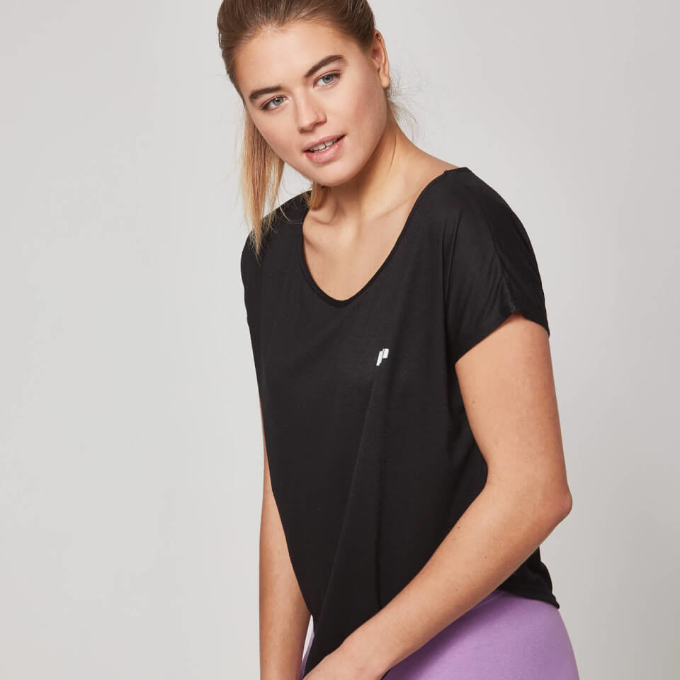 Camiseta con Cuello Redondo - XS - Blanco Camiseta con Cuello Redondo - XS - Blanco