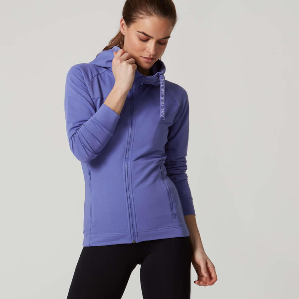 Sudadera con Capucha y Cremallera Super Ligera - L - Negro Sudadera con Capucha y Cremallera Super Ligera - L - Negro