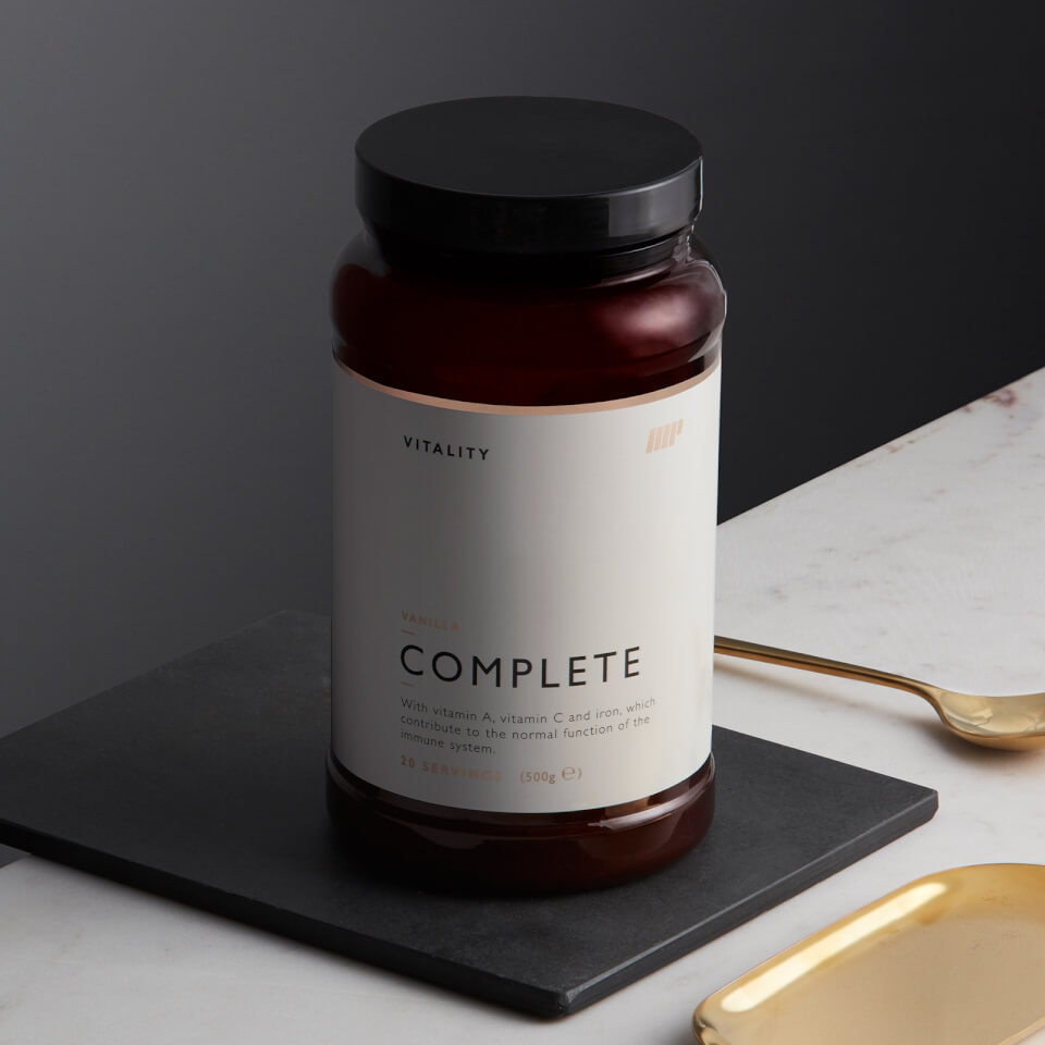 Vitality Completo - 500g - Bote - Fresa Vitality Completo - 500g - Bote - Fresa