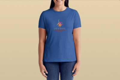 Blue Royal T-shirt Women Full Color 1