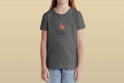 Charcoal T-shirt Youth Full Color