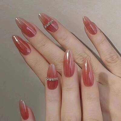 Press-on Nails &quot;Put a Ring on It&quot;