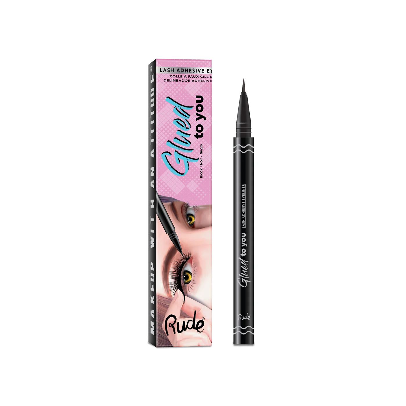 Rude | Stuck On You Lash Adhesive Liner - Black