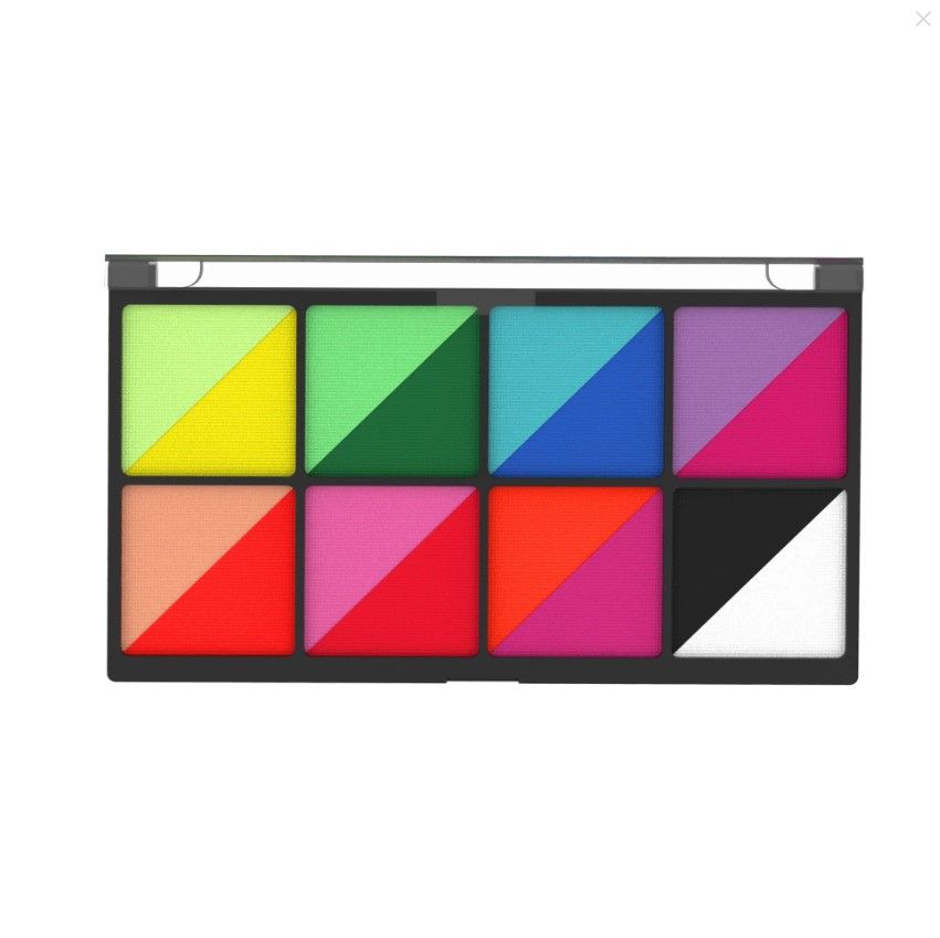 Jolie Beauty | UV Neon Water Activated Eyeliner Palette