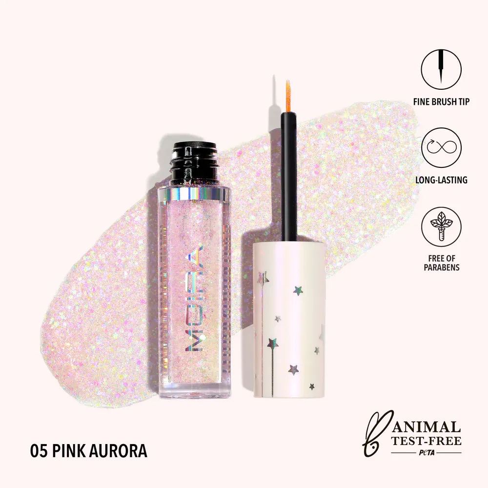 Moira | Glitter Glitter Liner 005 &quot;Pink Aurora&quot;