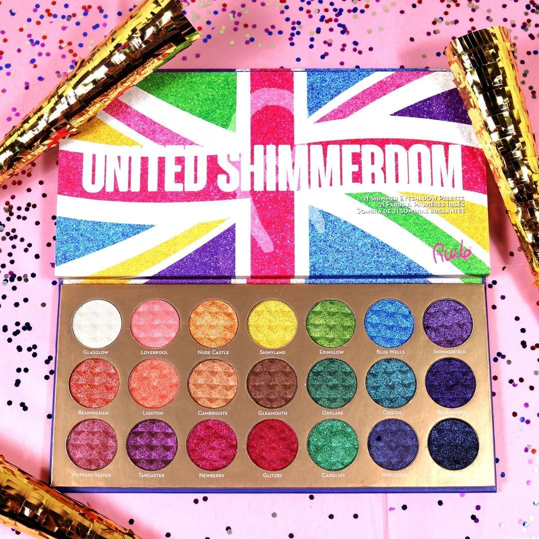 Rude | Eyeshadow Palette "United Shimmerdom"