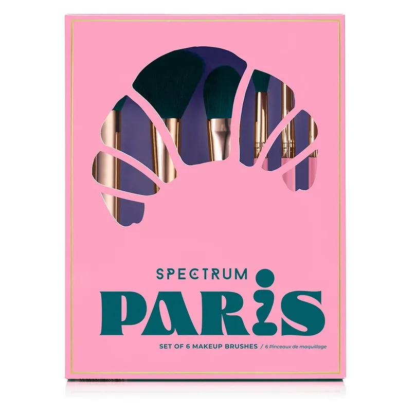 Spectrum | Paris Travel Book 6 Piece Brush Set