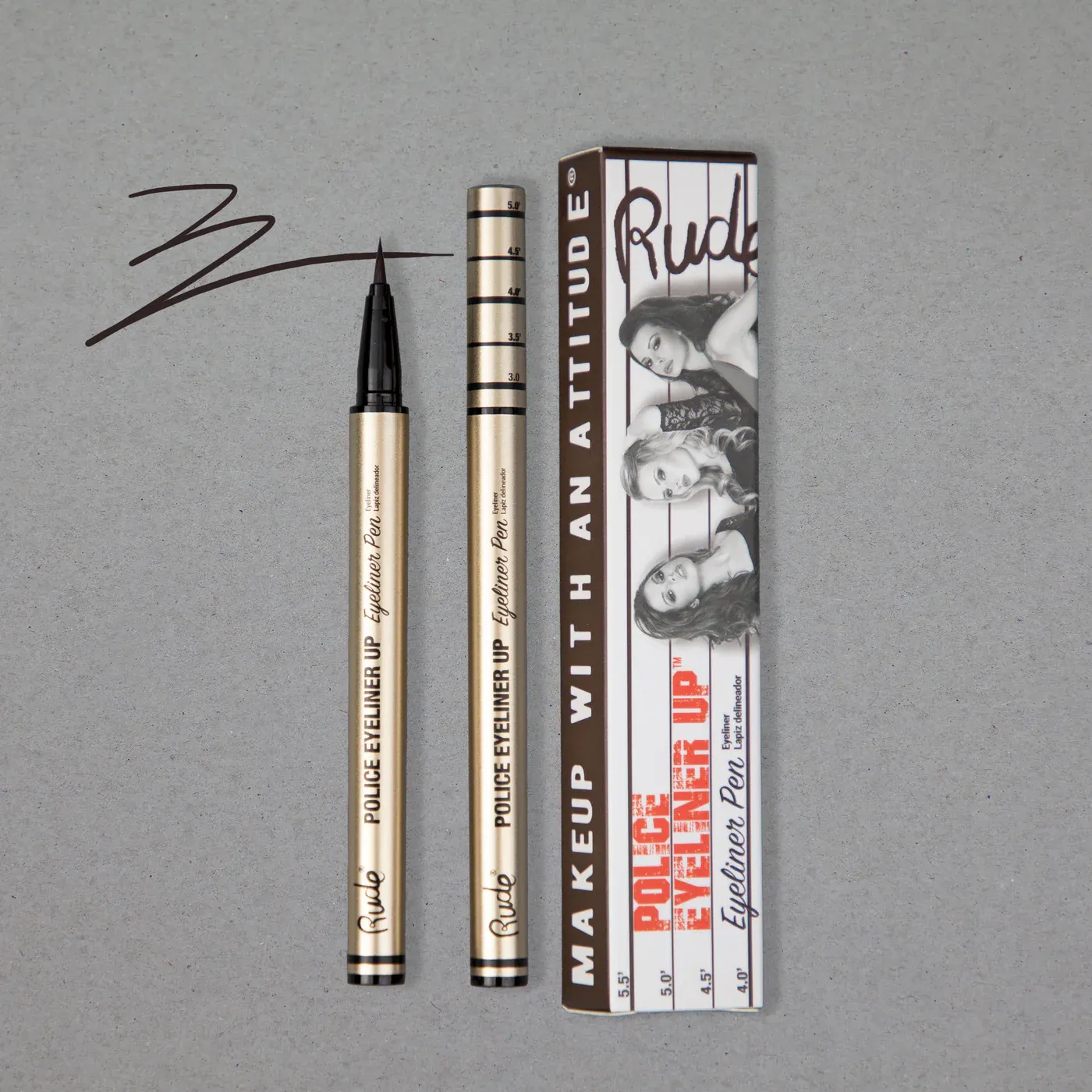 Police Eyeliner Up Eyeliner Pen &quot;Big House&quot; (dark brown)