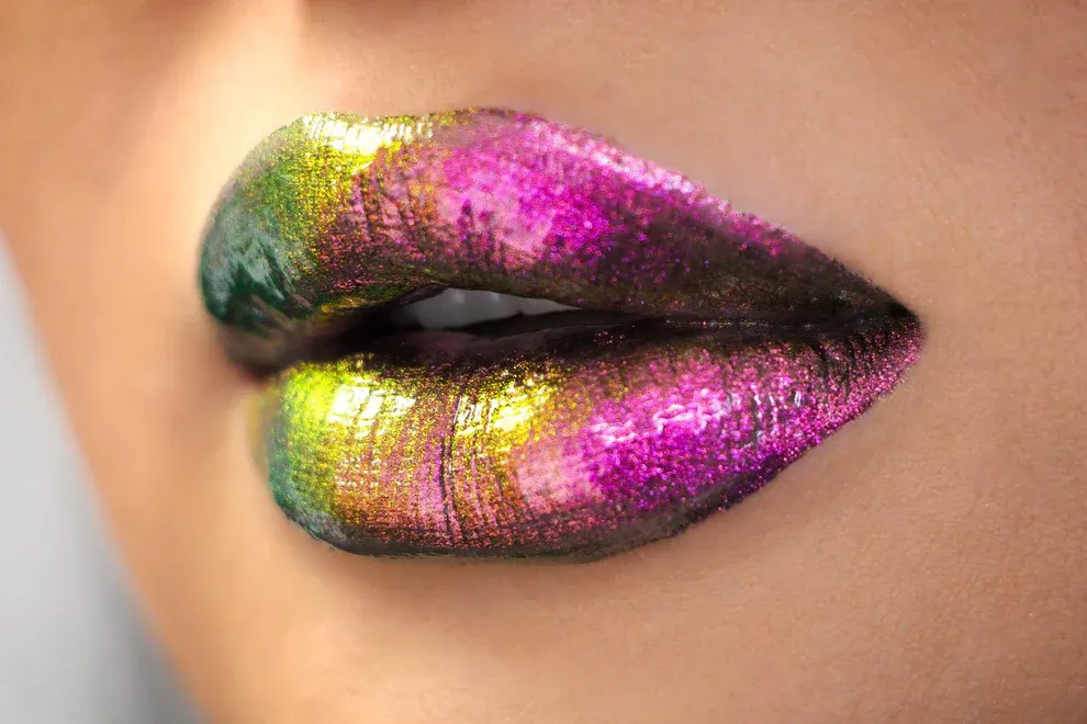 Curst Kosmetics | Chromatic Multi Color Lipgloss &quot;Unicorn Blood&quot;