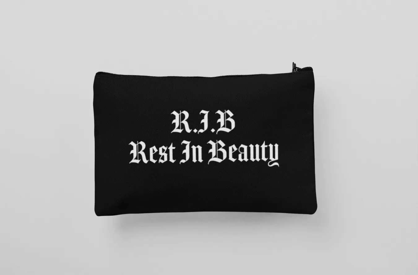 Wickedly Divine Shop | Cosmetic Bag &quot;Rest in Beauty&quot;