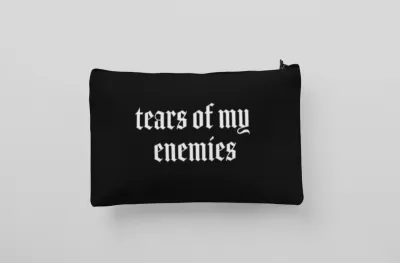 Wickedly Divine Shop | Cosmetic Bag &quot;Tears of my Enemies&quot;