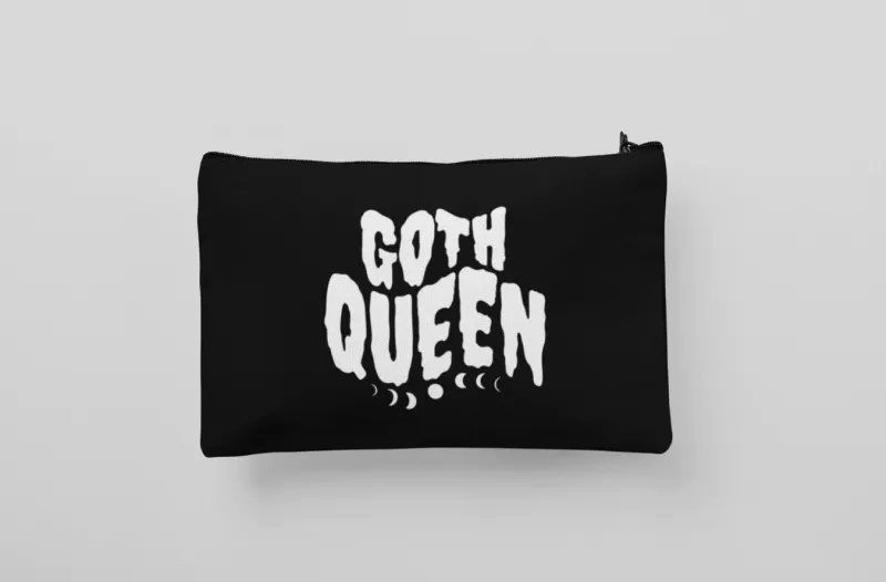 Wickedly Divine Shop | Cosmetic Bag &quot;Goth Queen&quot;