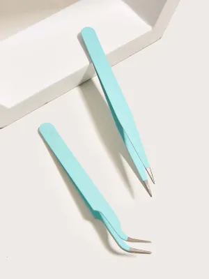 Pinsetit 2 kpl minttu