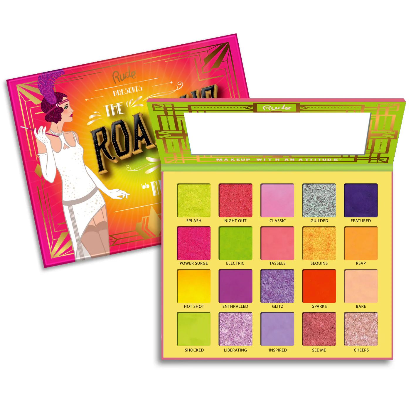 The Roaring 20's Eyeshadow Palette "Neons"