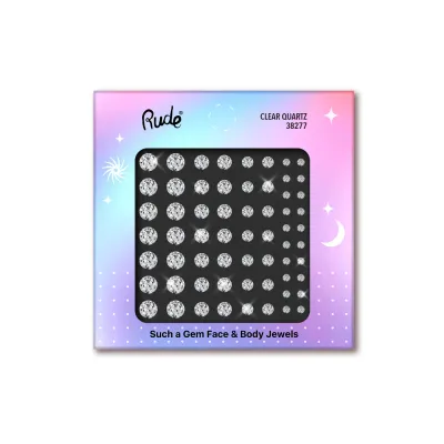 Rude | Such a Gem Face &amp; Body Jewels "Clear Quartz"