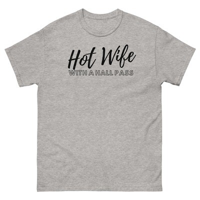 Hot Wife With A Hall Pass Sublimation Shirt