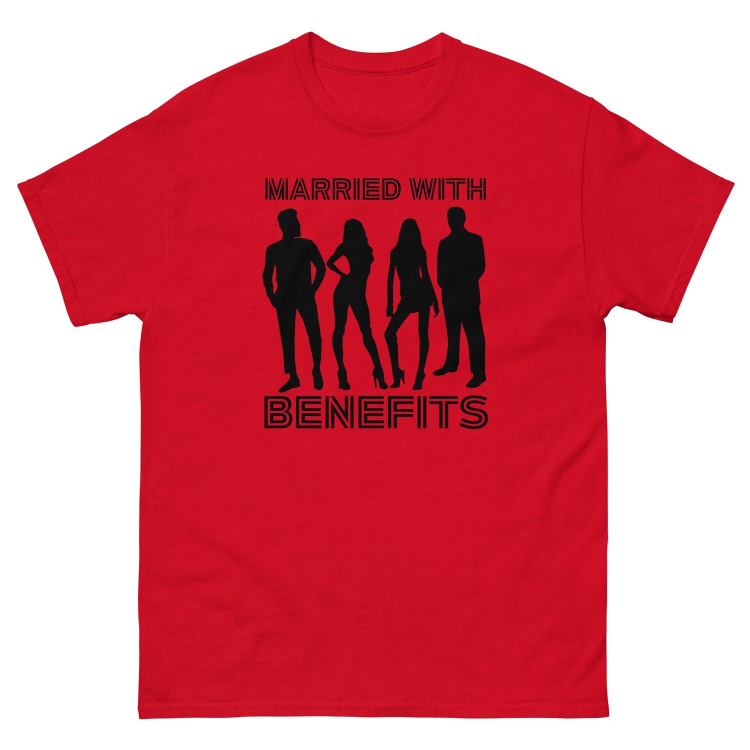 Married With Benefits FMFM Vinyl Shirt