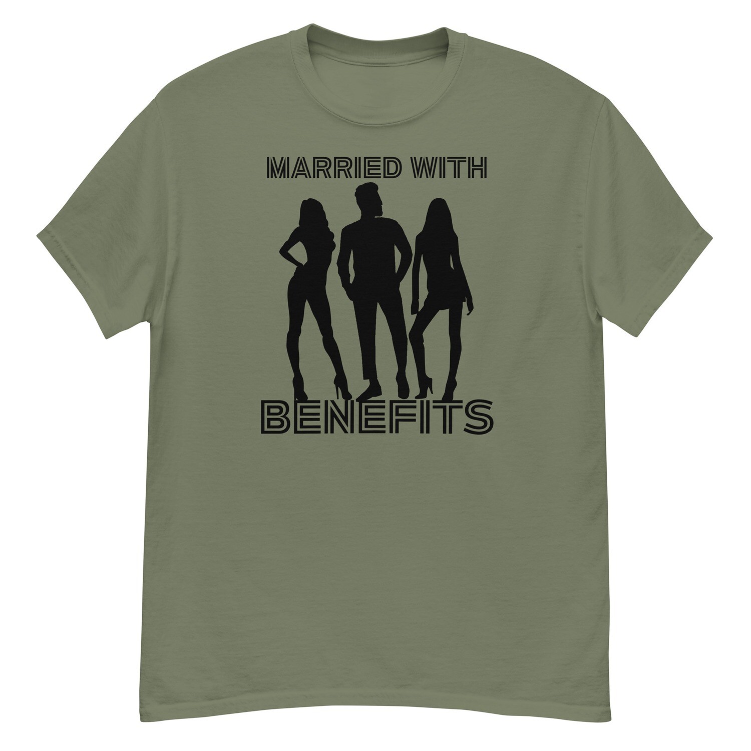 Married With Benefits MFF Vinyl Shirt