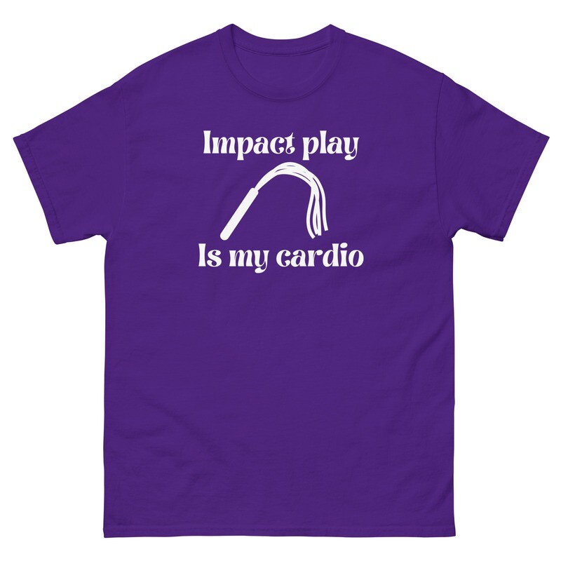 Impact Play Is My Cardio Vinyl Shirt