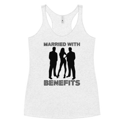 Married With Benefits FMM Vinyl Racerback Tank