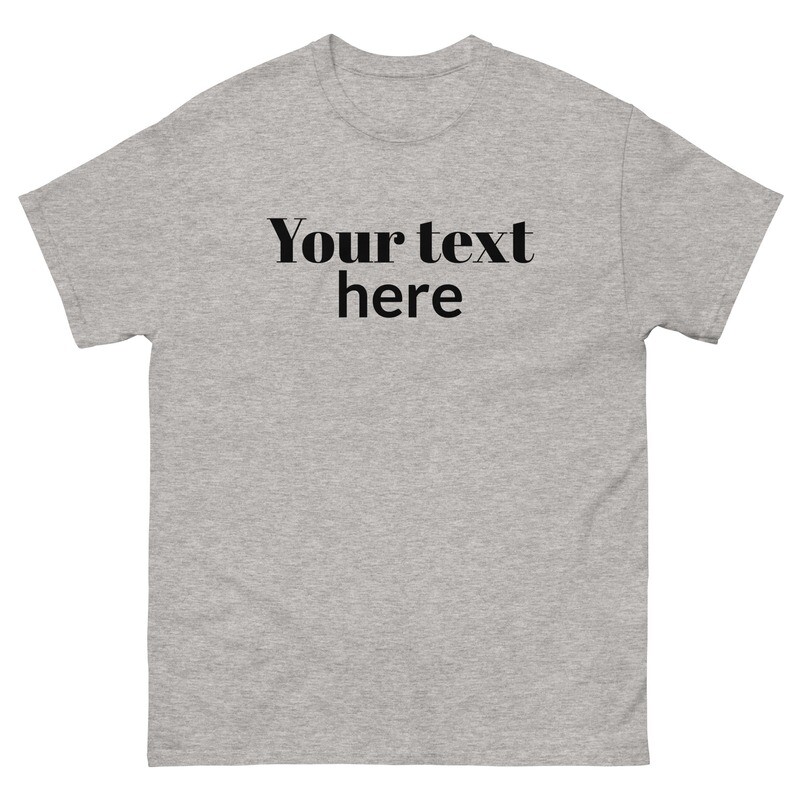 Your Custom Text Sublimation Shirt
