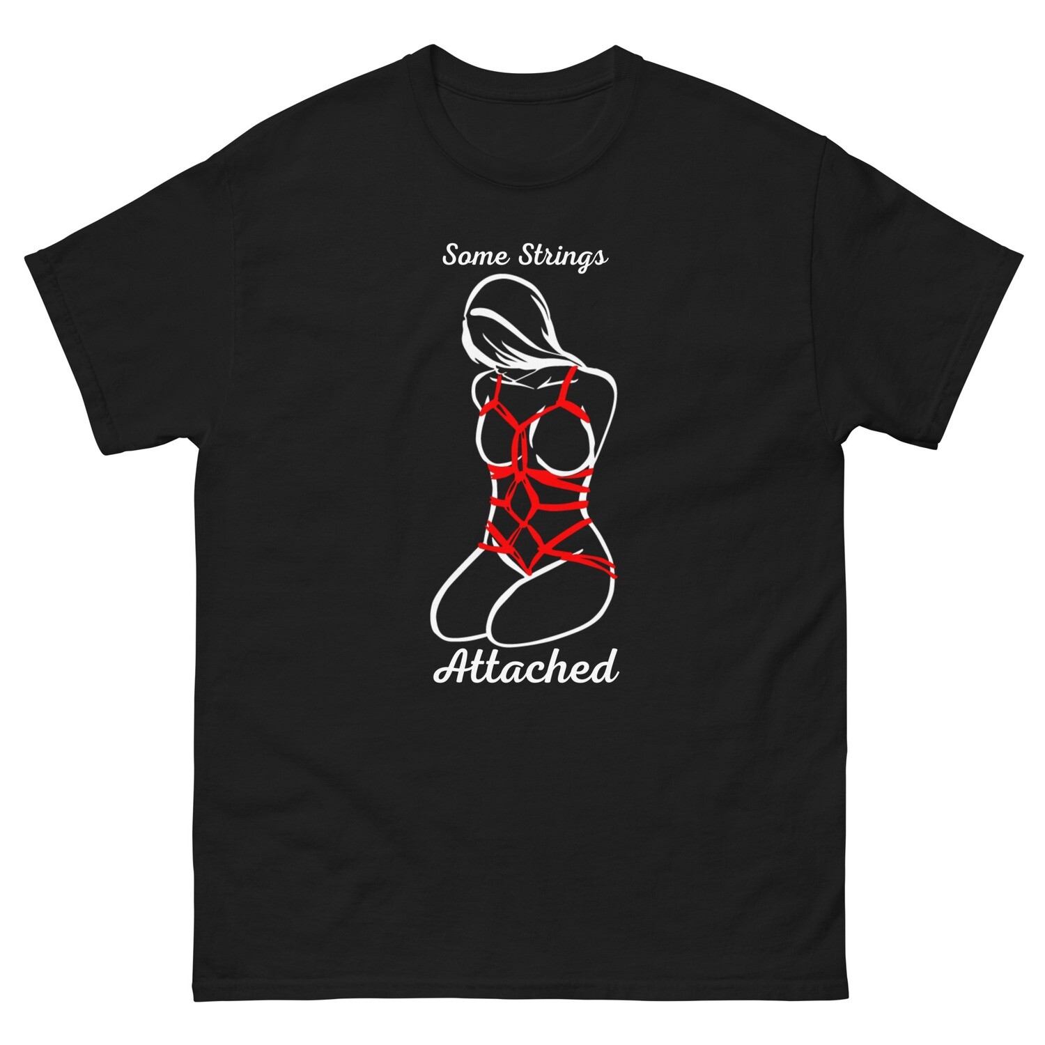 Some Strings Attached Shibari Rope Art - Vinyl Shirt