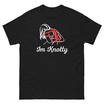 I&#39;m Knotty Shibari Rope Art - Pick Your Color Rope Vinyl Shirt