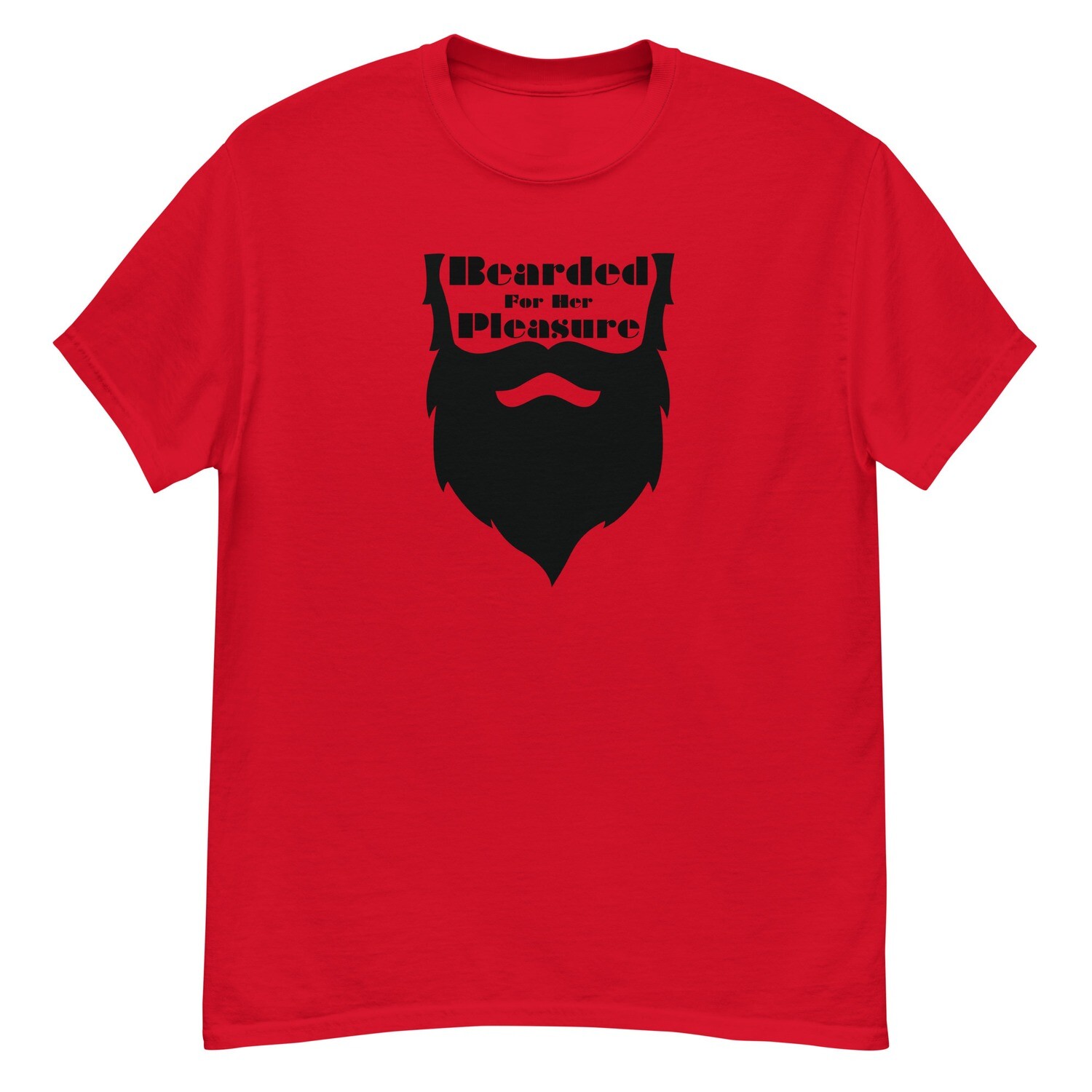 Bearded For Her Pleasure Vinyl Shirt