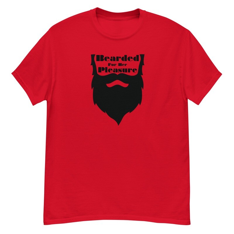 Bearded For Her Pleasure Vinyl Shirt
