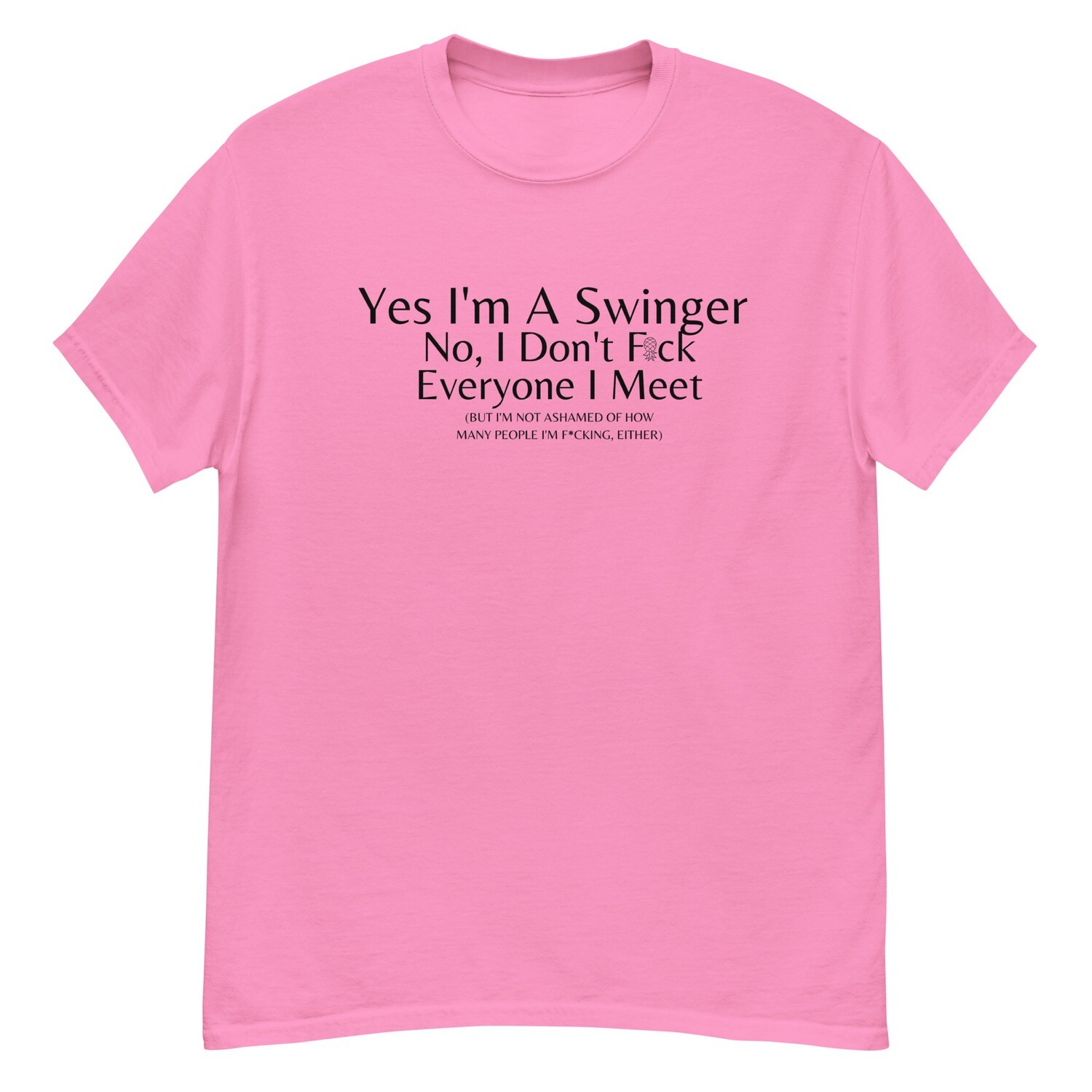 Yes I&#39;m A Swinger Vinyl Shirt