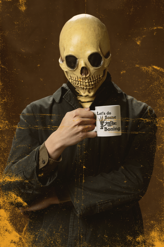 Lets Do Some Boning Coffee 12oz Mug