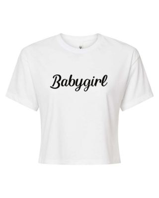 B.D.S.M. Pet name collection Vinyl Crop Top