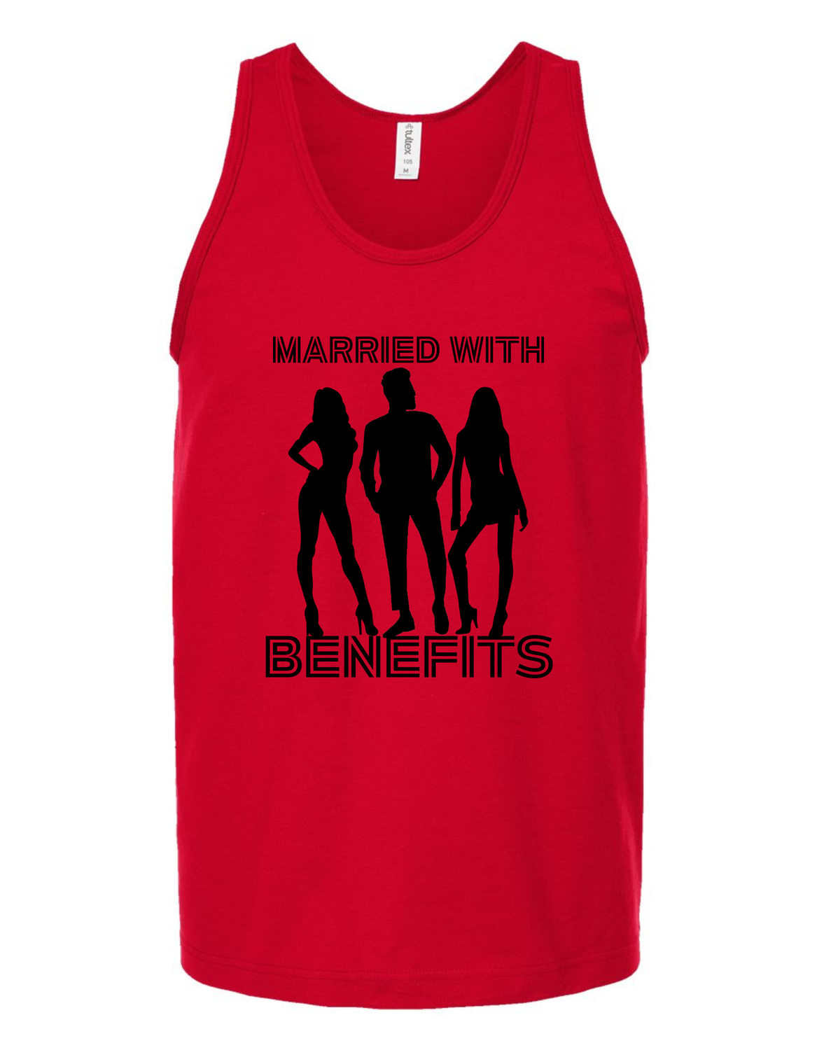 Married With Benefits Men&#39;s Vinyl Tank