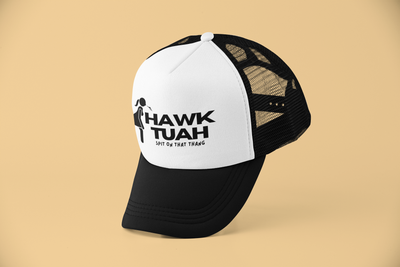Hawk Tuah Spit On That Thang Sublimation Trucker Hat