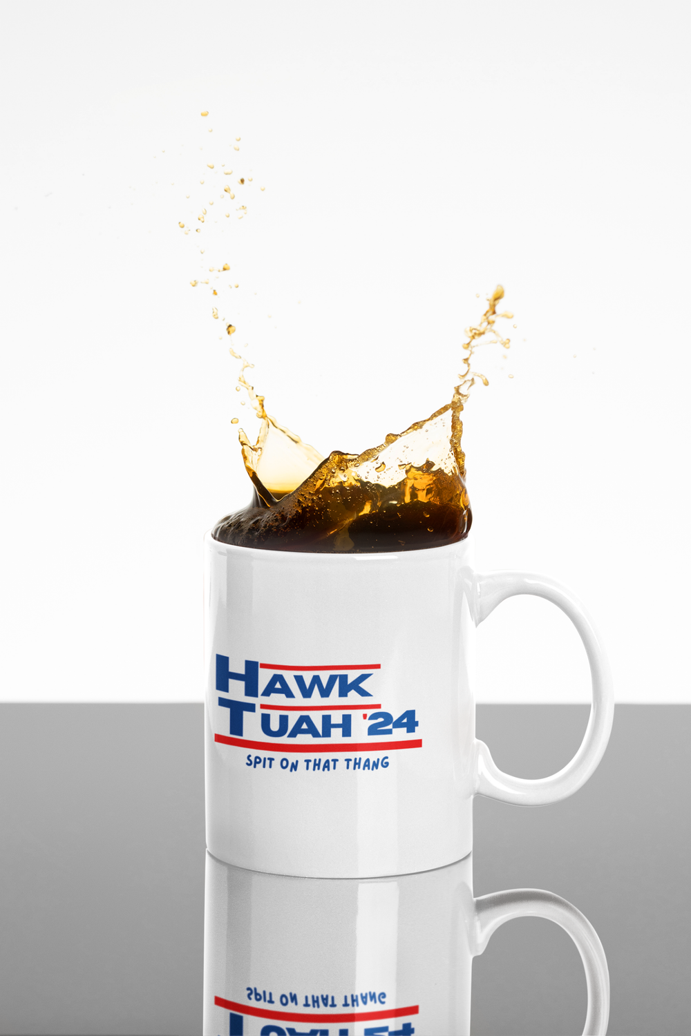 Hawk Tuah Spit On That Thing Coffee 12oz Mug